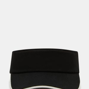 EMBROIDERED VISOR BLACK