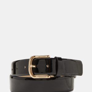 CLASSIC PATENT BELT BLACK