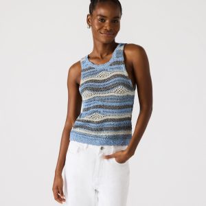 HANNAH TOP BLUE MULTI