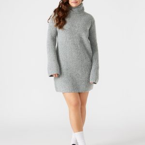 ABBIE SWEATER DRESS GREY