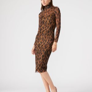 VIVIENNE DRESS LEOPARD