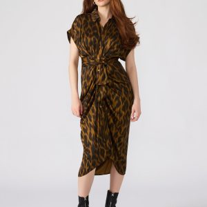 TORI DRESS LEOPARD
