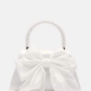 COSETTE BAG WHITE SATIN